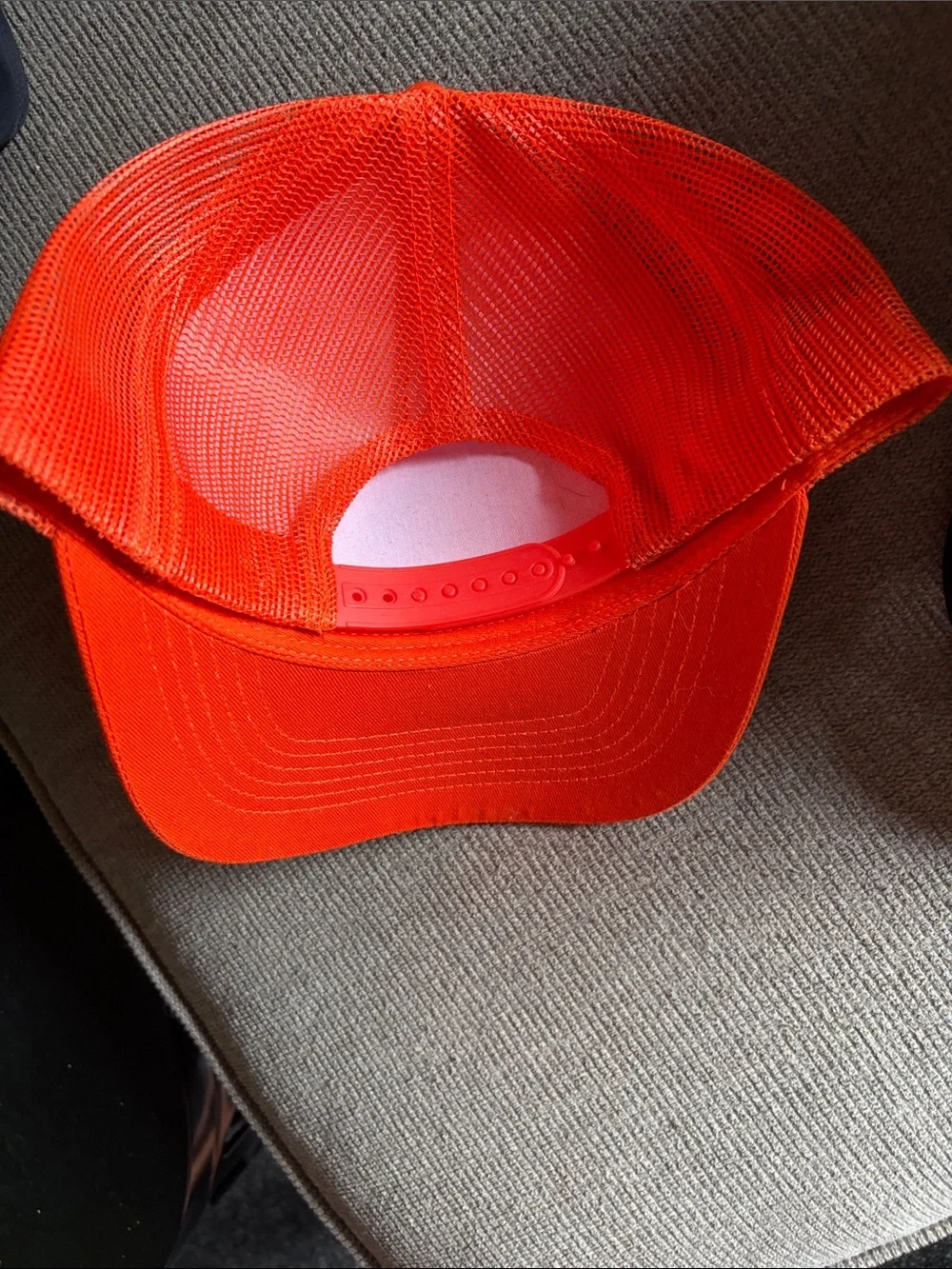 Bass Pro Shops Bright Orange Logo Trucker Cap